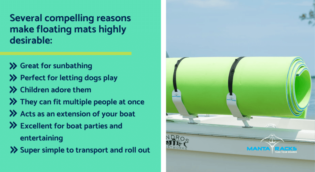 The Best Floating Mats For Boats & How To Transport Them